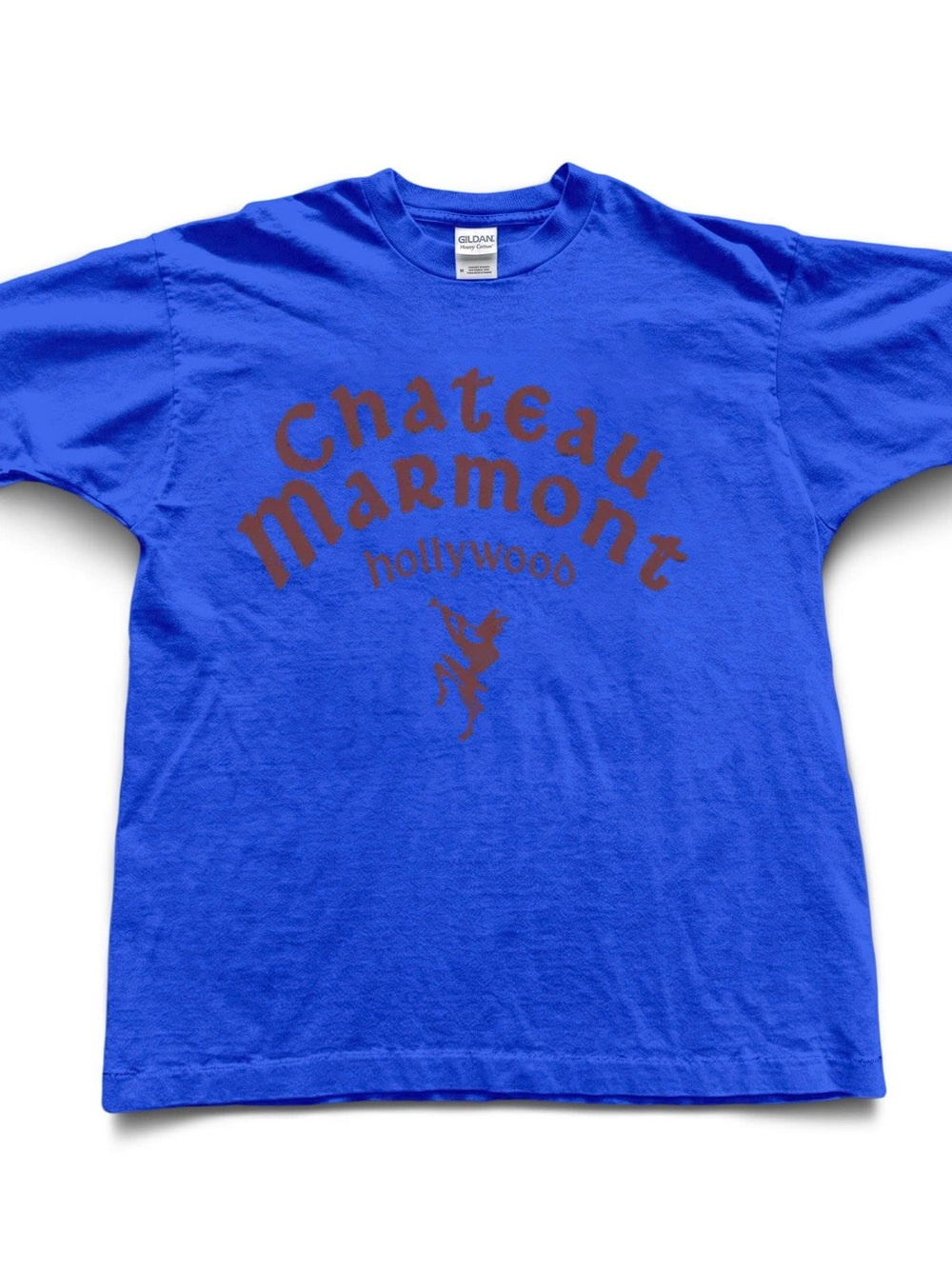 Gildan Royal Blue Chateau Marmont Graphic Tee